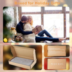 Cloth Placemats Set of 6 - Double Thickened Easy to Clean Linen Style Fabric Placemats - Machine Washable Placemats- Heat Resistant Non-Slip Table Mats - 18x12 Inch (Smoke Gray, 6)