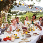 250 Piece Biodegradable Paper Plates Set – Sturdy Compostable Dinnerware with 7” & 9” Plates, Forks, Knives & Spoons – Eco-Friendly Disposable Party Supplies