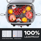 Maelstrom Backpack Cooler,Soft Lightweight Leakproof Cooler Backpack,50 Can Insulated Cooler Bag,Keeps 50 Cans Hot/Cold for Up to 16 Hours,Waterproof Lunch Bag for Men Women-White