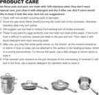 Fortune Candy 8-Inch Fry Pan with Lid, 3-ply Skillet, 18/8 Stainless Steel, Dishwasher Safe, Induction Ready, Silver