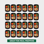 Freshware Meal Prep Containers [45 Pack] 1 Compartment with Lids, Food Storage Containers, Bento Box, BPA Free, Stackable, Microwave/Dishwasher/Freezer Safe (38 oz)