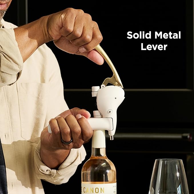 Rabbit Wine Lever Corkscrew Wine Opener With Built In Foil Cutter