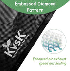 Black Clear Vacuum Seal Rolls Bags - 11" x 16.4 ' 3 Pack, 3.6mil+10mil Thickened Commercial Grade Roll For Food Storage, BPA Free & Prevent Freezer Burns