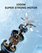 Sangcon 1000W Blender for Smoothies, Blenders for Kitchen with (3) Cups (2) Spout Covers (1) Storage Cap (1) To-Go Cap, Portable Blender for Shakes and Smoothies, Ice Crushing, Frozen Drinks, Spices