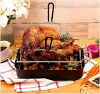 Good Grip Turkey Lifters and Baster Set, 3-Piece Thanksgiving Turkey Serving Set, 2-Prong Poultry Forks, Easily Lift Large Meats