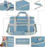 TOURIT Cooler Bag 48/60 Cans Insulated Soft Cooler Large Collapsible Cooler Bag 32/40L Lunch Coolers for Picnic, Beach, Work, Trip