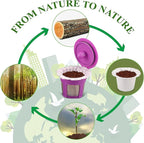 300 Count Disposable Paper Filter with 2 Pack Reusable K Cups Coffee Pods,Compatible with Keurig 2.0 and 1.0 Coffee Maker