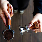 54mm Espresso Tamper Kit For Breville Espresso Machines Includes Bottomless Portafilter, Leveling Tool, Coffee Tamper, WDT Tool, Dosing Funnel and Puck Screen Set