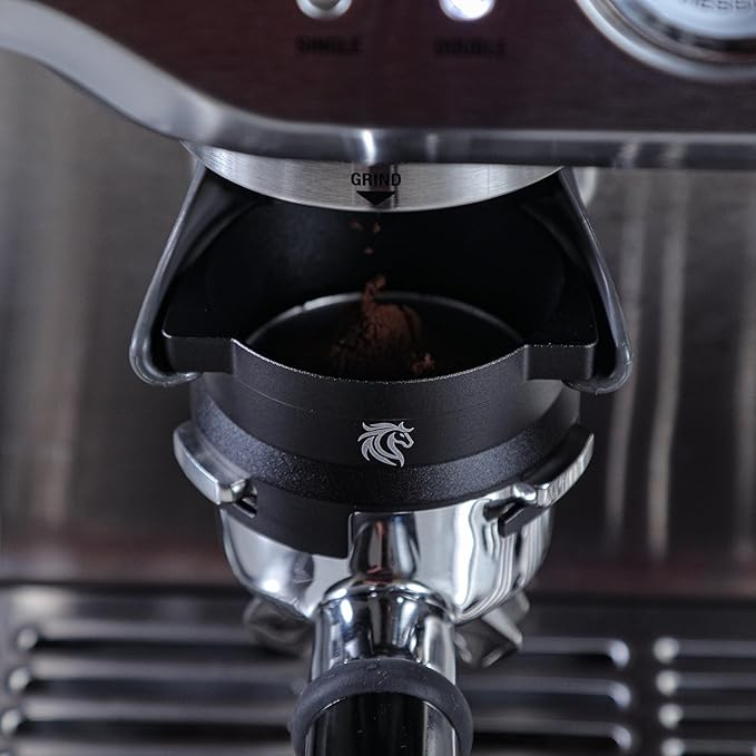 54mm Dosing Funnel Breville Compatible Espresso Puck Screen Set Grinder Trigger Portafilter Funnel and Filter Premium Espresso Accessories