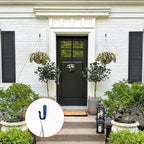 20PCS Wall Hooks for hanging, Metal Wall Hooks for Coats, Coat hooks for Wall, Heavy Duty Single Prong Wall Hooks With 40 Pieces Screws for Hanging Coats，Towel，Backpack，Hat, Dog Leashes (Blue)