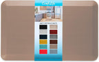 ComfiLife Anti Fatigue Floor Mat – 3/4 Inch Thick Kitchen Mats for Floor, Standing Desk Mat, Kitchen Rug – Comfort at Home, Office – Durable – Stain Resistant – Non-Slip Bottom (20" x 32", Beige)