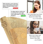 Pro Mael #2 Cone Coffee Filters Paper Disposable for Pour Over and Drip Coffee Maker, Better Filtration No Blowouts, Unbleached Natural (100 Count)