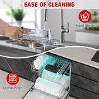 Electric Meat Tenderizer for All KitchenAid and Cuisinart Household Stand Mixers, Mixers Accesssories for KitchenAid Attachment, Tenderize Meat More Smoothly and Effortless, Dishwasher Safe, Black