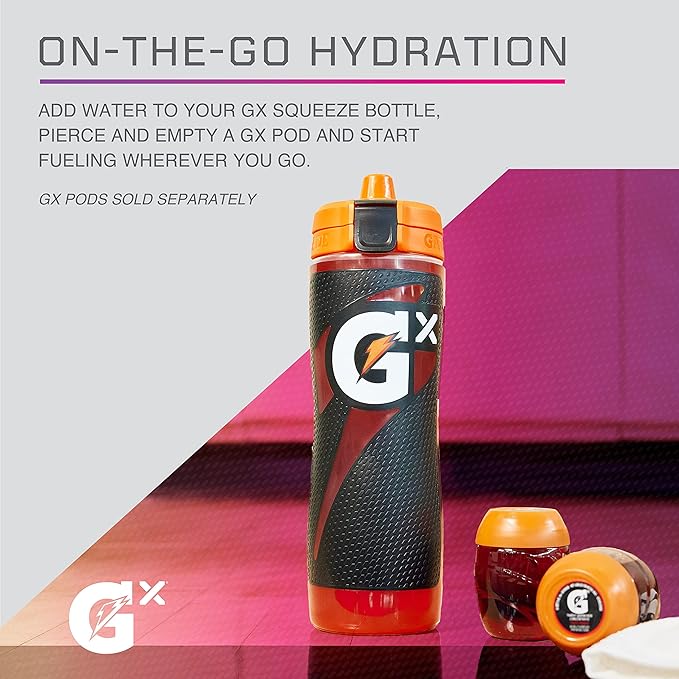 Gatorade Gx Bottle, Plastic, Navy, 30oz
