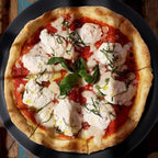 Beasea 10 Inch Pizza Pan With Holes - Perforated Aluminum Alloy Round Vented Crisper for Oven, Baking Tray Bakeware for Home Restaurant Kitchen