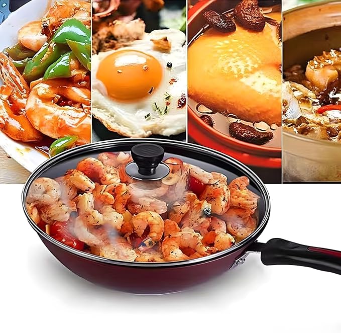 Oval Glass Slow Cooker Lid, 12.5" ID, 13" OD, Tempered Glass Lid, Easy to Clean, Round Handle and Vent, for Saucepans, Saucepans, Skillets(Transparent)