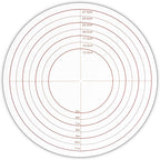 Fat Daddio's TT-123B Revolving Cake Stand, White