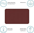 GelPro Designer Comfort Grasscloth Crimson Ergo-Foam Anti-Fatigue Kitchen Floor Mat, 20"x32"