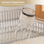 304 Stainless Steel Extendable Drainage Basket - Perfect for Fruit, Vegetables, and Dishes - Corrosion-Resistant, Space-Saving, and Versatile