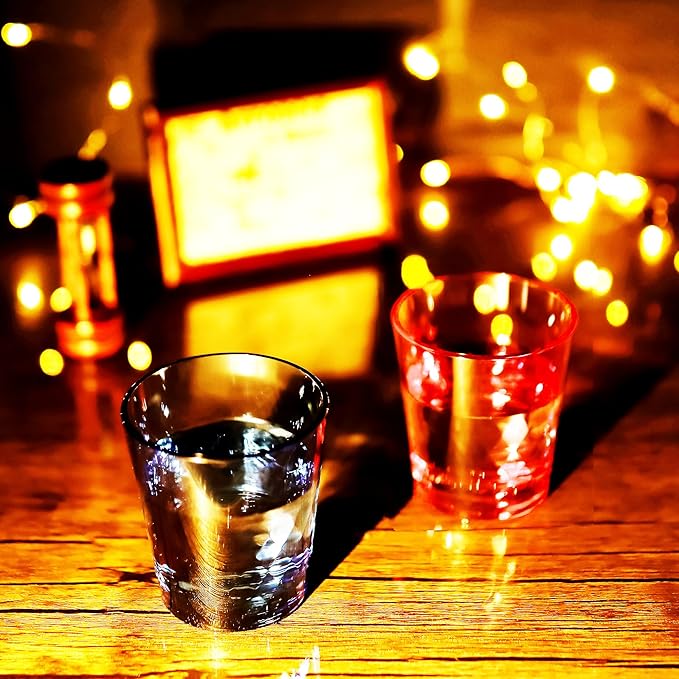 SCANDINOVIA - 8 Oz Unbreakable Cups - Vibrant Acrylic Tumblers, Shatterproof, Reusable & Dishwasher Safe, Smooth Rims, BPA-Free, Indoor & Outdoor Use, Plastic Cups for Kids & Adults - Set of 4-8 Oz