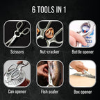 Kitchen Scissors for Food | Professional Chef Endorsed | Kitchen Shears Heavy Duty | All Purpose | Dishwasher Safe | Stainless Steel | Luxurious Design for Cooking Food, Meat, Poultry