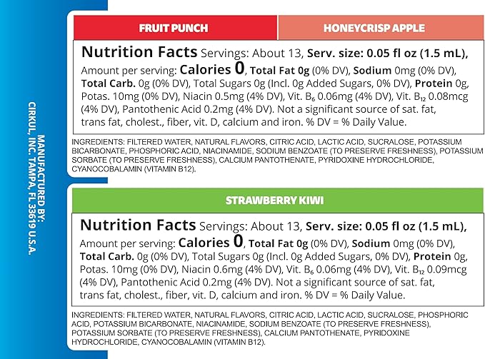 Cirkul 40oz Stainless Steel Insulated Tumbler Bundle in Apricot –Includes Flavor Cartridge Drink Mix Variety Pack, Zero Calories, No Sugar