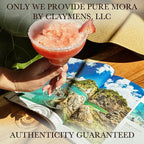 MORA PURE Margarita Glasses Set of 4, 12 oz Modern Bar Glass for Martini, Frozen Daiquiri, Tropical Summer Parties - Classic Coupe Cocktail Drinkware, Great Gift for Mixologists, Hand Blown Crystal