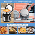 9 Inch Springform Pan - Nonstick 304 Stainless Steel Springform Cake Pan with Removable Bottom, 10 Inch Leakproof Silicone Cheesecake Pan Protector with Parchment Paper