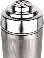 Silver Stainless Steel Cocktail Shaker and Bar Equipment | Silver Cocktail Shaker 25 Ounce Capacity