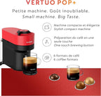 Nespresso Vertuo Pop+ Coffee and Espresso Maker by Breville, Spicy Red