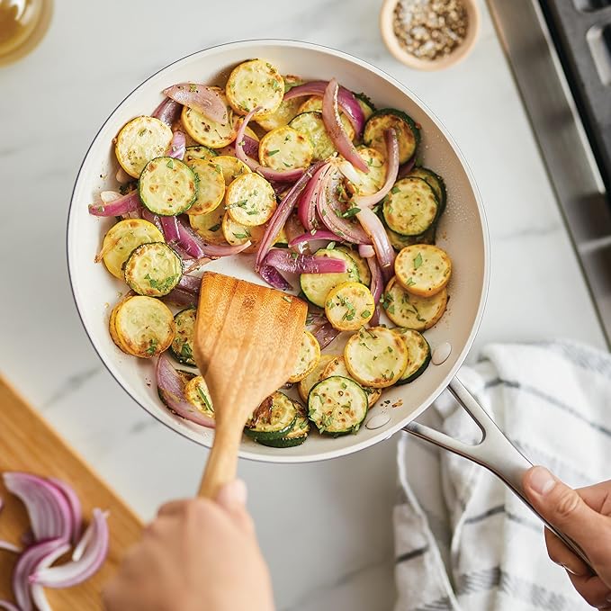 KitchenAid Hard Anodized Ceramic Nonstick Frying Pan/Skillet, 10 Inch - Matte Black