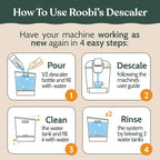 Roobi Keurig Compatible Descaling Solution. Specially Formulated for Descaling & Cleaning. 2 Uses per Bottle, 2 Pack. Carbon Neutral Keurig Descaling Kit.