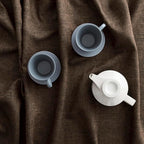 Solino Home Linen Tablecloth 54 x 72 Inch - 100% Pure Linen Chambray Brown Table Cloth for Rectangular Tables - Athena, Machine Washable Cloth Tablecloth for Fall, Autumn