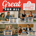 Gourmia French Door Digital Air Fryer Oven - 25-Quart XL Capacity, 12 Presets, Touchscreen, FryForce 360° Tech, Dehydrate, Proof, Slow Cook, Fits 13” Pizza, 1700W, White