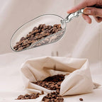 Amazing Abby - Elsa - 12-Ounce Plastic Ice Scoops (Set of 4), Plastic Utility Scoops, BPA-Free, Food-Grade, Shatter-Proof, Good for Kitchen and Restaurant, Perfect for Home and Commercial Use