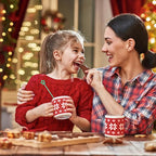 Mudder 100 Pieces 9.1 Inch Christmas Swizzle Sticks Cocktail Stirrers Plastic for Bar Disposible Plastic Star Top Crystal Swizzle Sticks for Christmas Party(Two Colors)