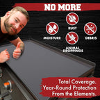 Kitchen perfection 17" Premium Silicone Griddle Cover Mat for Blackstone Griddle 17 Inch - Hermetic Protection from Rust & Debris All Year, Fits All Blackstone 17 Inch Models - Food Grade Silicone