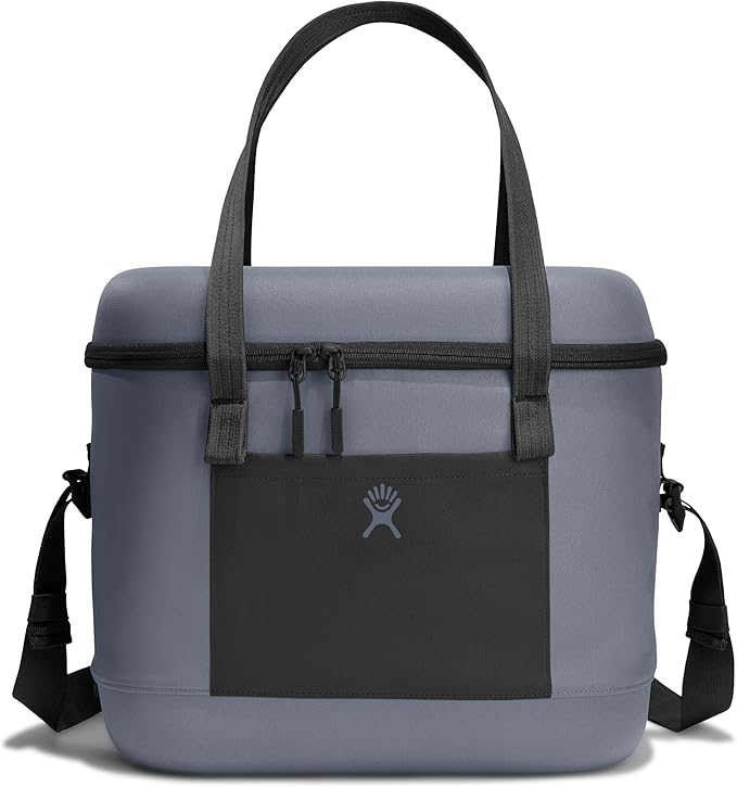 Hydro Flask Cooler Bag - Insulated Soft Lunch Bag - 20 L Capacity in Koala Gray and Black