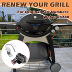 63788 Grill Igniter Kit for Weber Q3200 Q320 Gas Grill Igniter Replacement Parts, Electronic Push Starter Ignition Kit for Weber Q3200 Q320 Portable Grill Starter Replacement Parts 57067001
