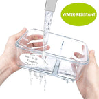 500 Removable Freezer Pantry Canning Labels Set Water Oil Resistant with Perforation Line for Food Containers Jars Kitchen Restaurant Storage Organization