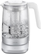 ZWILLING Enfinigy Glass Kettle, Tea Kettle, Silver