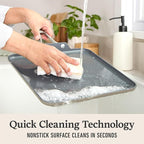 Calphalon® Premier Ceramic Nonstick 11" Square Griddle, Mushroom Grey