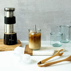 Cafe Crush Club Cold Brew Coffee Maker | Fire Toughened Borosilicate Glass | 304 Stainless Steel Infuser | 1000ml / 34 oz | Cold Brew Iced Coffee Pitcher