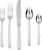 Fortessa Metropolitan Stainless Steel Flatware Appetizer/Cake Fork 5X8 (14.6 CM), Set of 12