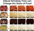 Electric Grain Mill Grinder Flour, 1000g Corn Fine Powder Rice Grinder Wheat Mill for Home Kitchen Commercial Stainless Steel Spice Food Pepper Coffee Beans (Swing Type)