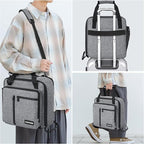 Coffee Maker Carrying Bag Compatible with Keurig K-Mini or K-Mini Plus, Single Serve Coffee Brewer Portable Storage Bag with Extra Pockets, Storage Tote Case With Multiple Pockets for K-Cup