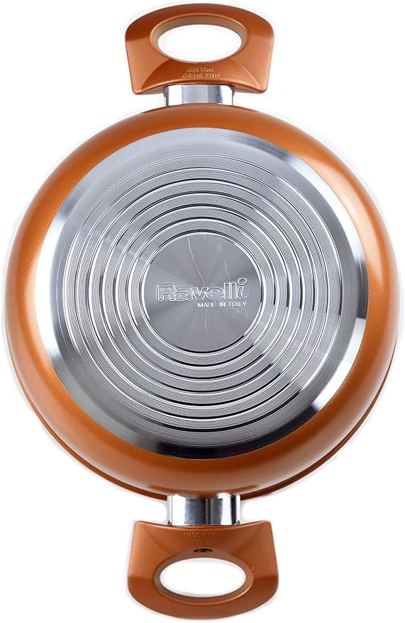 RAVELLI Italia Linea 20 Non Stick Dutch Oven, 5 Quart