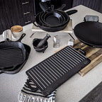 Backcountry Iron 10.5 inch Single-Burner Reversible Cast Iron Grill/Griddle