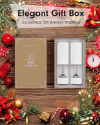 TOMEEM Upgraded Larger Capacity Electric Salt and Pepper Grinder Set Rechargeable with LED lights, Stainless Steel Automatic Pepper and Salt Grinder Refillable with 5 Adjustable Coarseness White