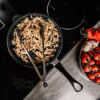 AMT Gastroguss The World´S [.] Frying pan Induction, Diameter 32 cm, Height 5 cm, cast Aluminium (Aluminium), Lotan® Non-Stick Coating for Fat-Free-Frying, AMZN-I-532-US